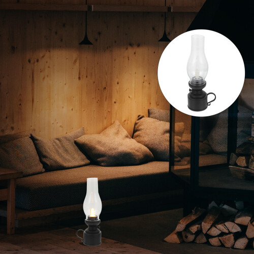 Einzigartige Retro LED Kerosinlampe Aus Langlebigem PP 1
