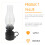 Einzigartige Retro LED Kerosinlampe Aus Langlebigem PP 11