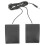 Raindrops Sturdy Black Abs Electric Drum Sustain Pedal For Instruments 5