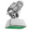 Singing Competition Award Microphone Silver Plating 1set 7