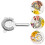 Cocktail Strainer Silver 16.5x4x0.8in 1pack 4