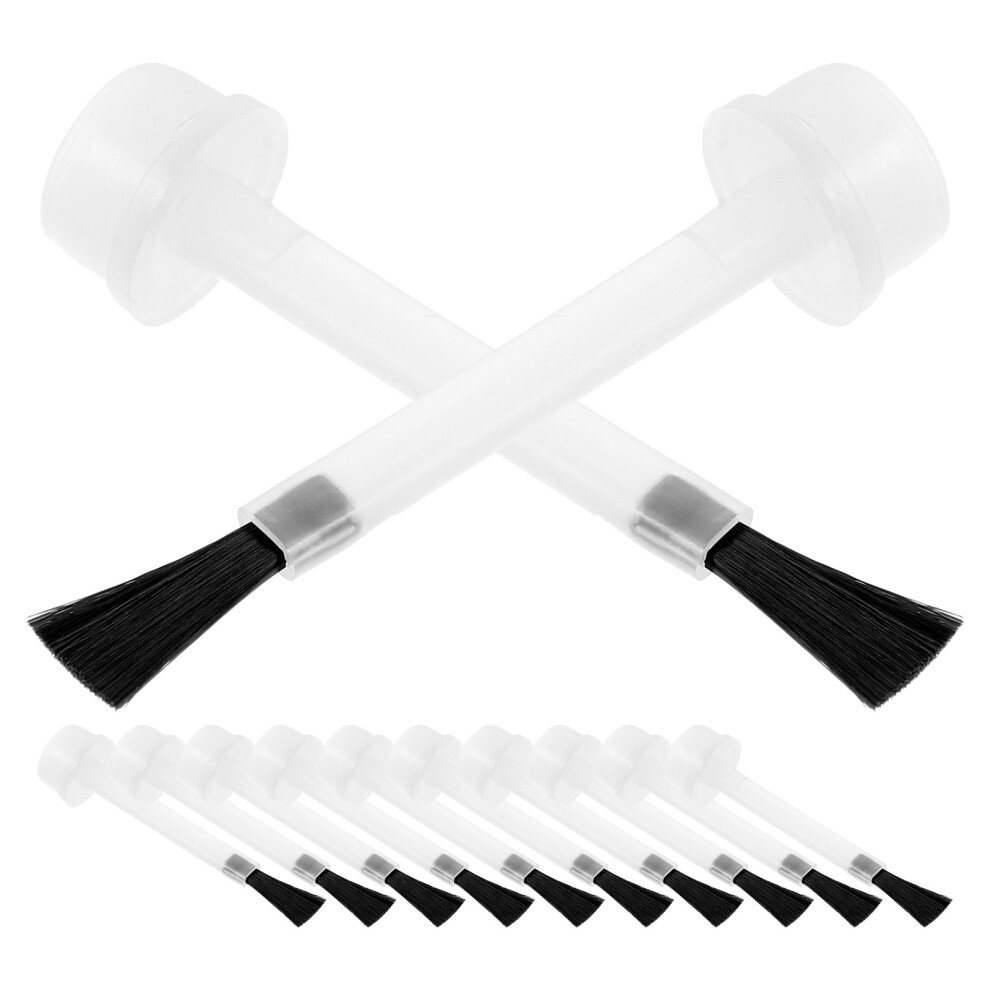 Artibetter 20 Pcs Nail Polish Brush Replacement False Applicator Bottle Gel