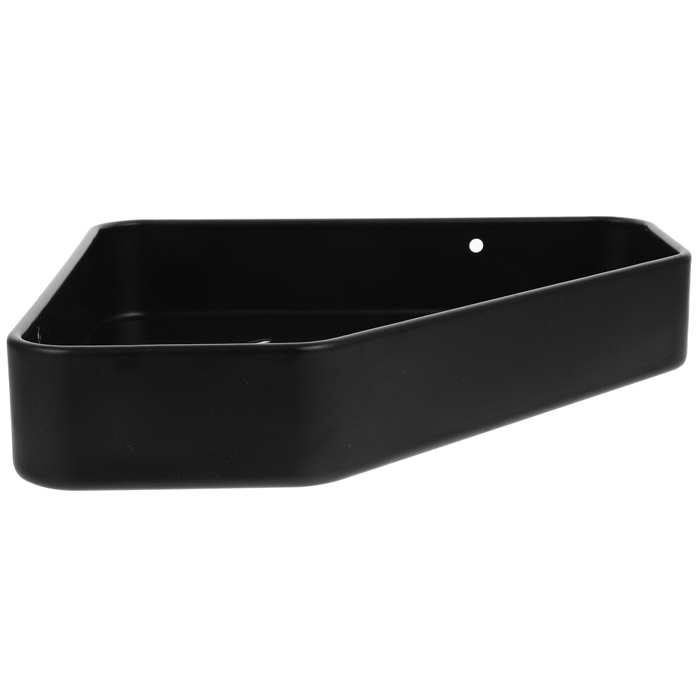 Black Floating Shelves Bathroom Shelf Multi-Functional Space Aluminum 3161657897980