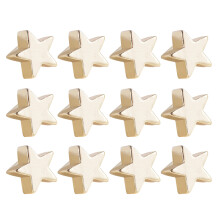 40 Pcs Pentagram Beading Star Round Beads Jewelry Kit Diy Accessories