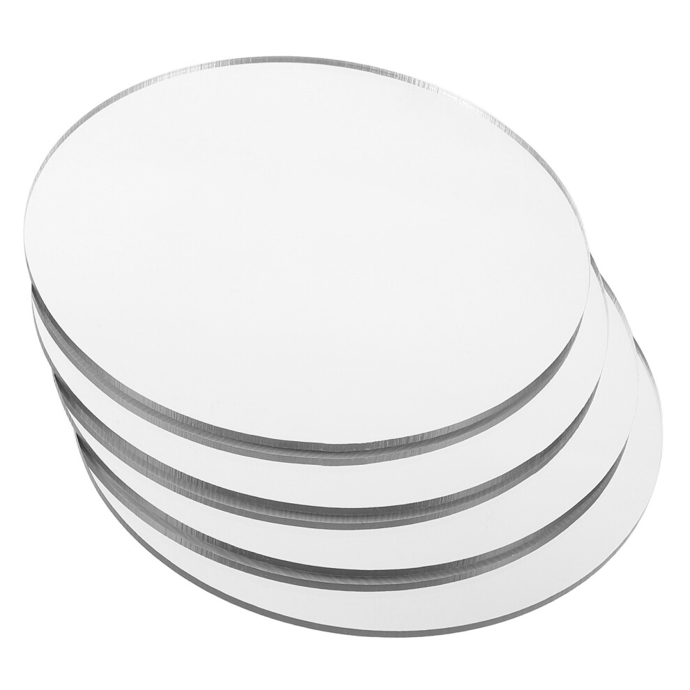 Artibetter Makeup Mirror Sheets Makeup Mirror Lens Acrylic 4Pcs