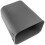 Compact Grey Trash Bin Durable ABS Waste Container for Bathroom 8