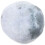 Decorative Moon Cushion Grey Pp Cotton 1pcs 6.7in 10