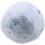 Decorative Moon Cushion Grey Pp Cotton 1pcs 6.7in 11