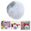 Decorative Moon Cushion Grey Pp Cotton 1pcs 6.7in 5