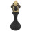 Schwarze Resin Schach Tischskulptur 7