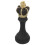 Schwarze Resin Schach Tischskulptur 6