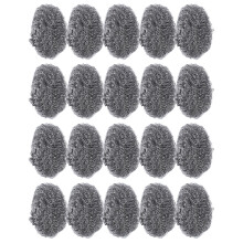 Cleaning Brushes Stainless Steel 20pcs 3.14x3.14x0.79in