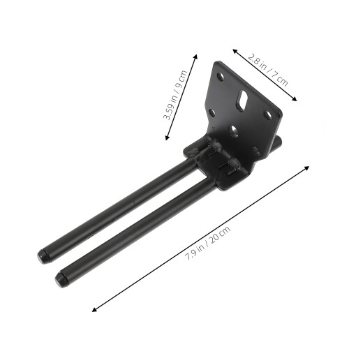 2 Sets Modern Coffee Table Legs Cabinet Support Legs Iron Cabinet Feet 1
