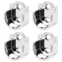 Mlins 4pcs Strong Shower Curtain Rod Holders 22mm Bathroom Accessory