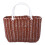 Picnic Shopping Basket Plastic Storage Basket 1set 6