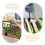 Advertisement Sign Clips Plastic Price Holder Black 10pcs 7