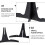 Raindrops  Clarinet Stand Desktop Wind Instrument Holder For Practice 8
