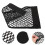 Black Car Storage Net Bags Space Saving 2pcs 21.7x9.8in 5
