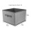 Linen Storage Box Cloth Cube Bins Clothes Case Boxes Non-Woven Fabric 2