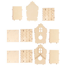 4St DIY Vogelhuis Nest Milieuvriendelijk Verf