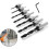 7 pcs Wood Drill Bit with Countersink Carpentry Reamers Core Drilling Chamfer Countersunk Drill Bit with Countersink and Depth Stop Countersink Drill 2