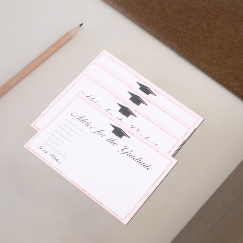 20 Pcs Mini Cards With Envelopes Graduation Decorations Themed Paper 2