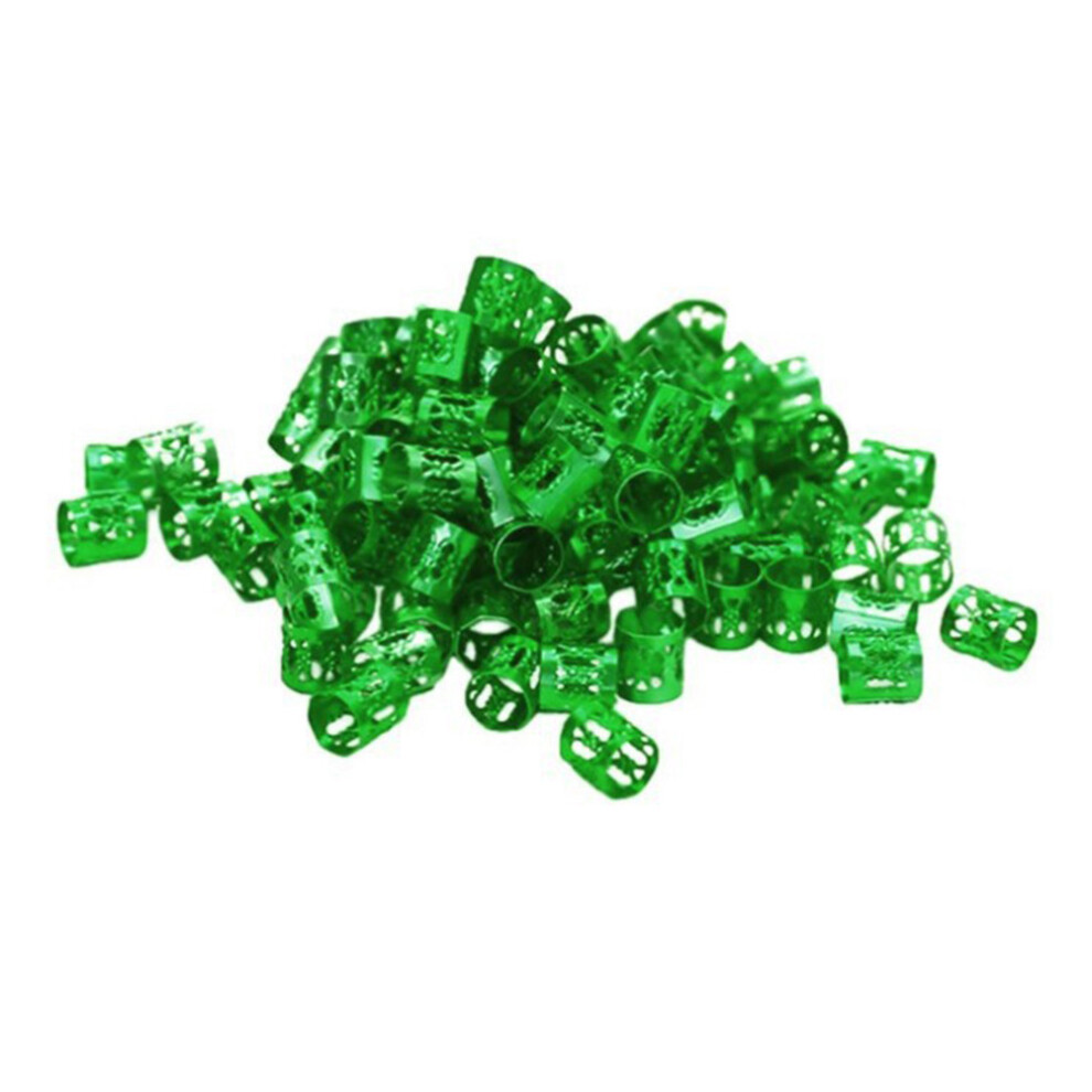 Ohphcall Hair Accessories Beads Dreadlocks Beads Silver 700Pack