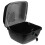 Motorcycle Trunk Black 1set 12.2x11.6x9.3in 9