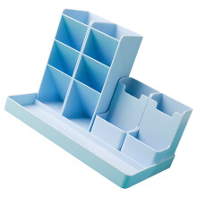 Blauer Kreativer Pen Organizer PP Für Schreibtisch &