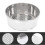 1Set Rundsieb Perlen Beads Sortierhilfe Schmuck Silber 6