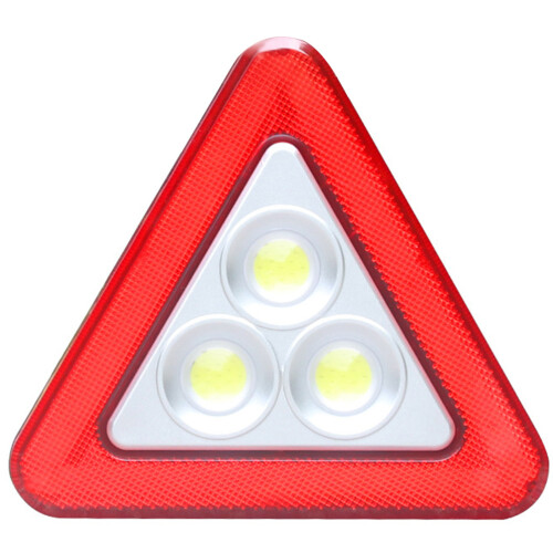 Warning Triangle For Cars Red Plastic 1pack