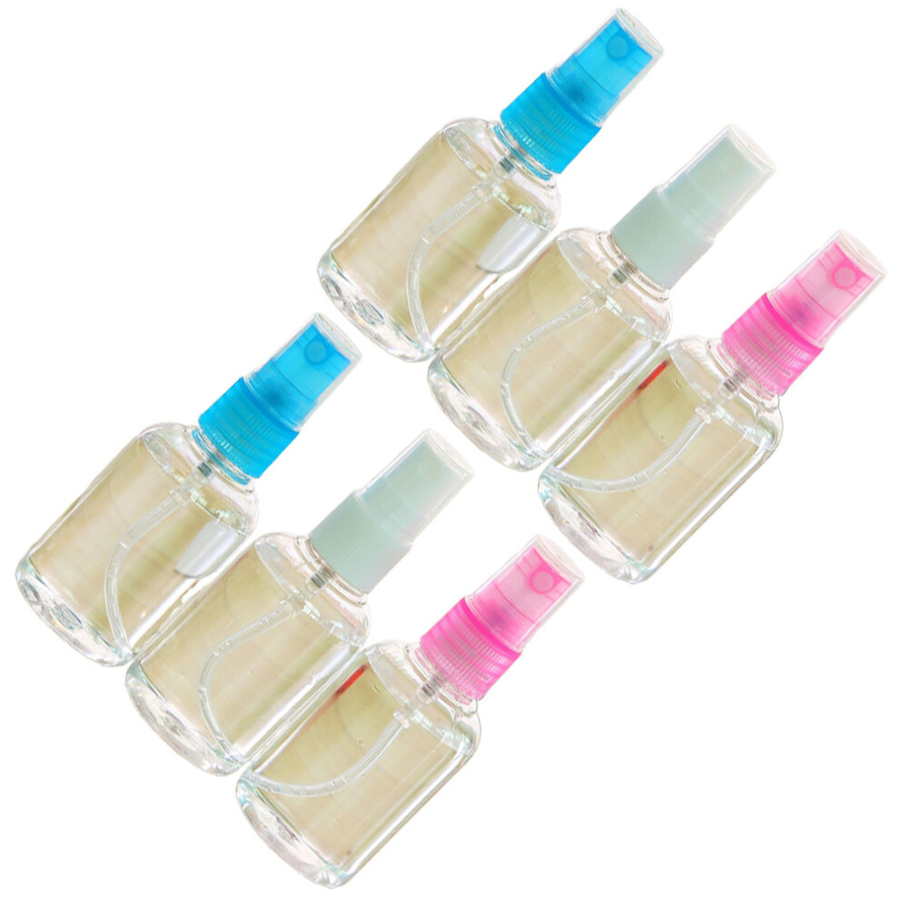 Aboofan Raindrops 6Pcs Tiny Spray Bottle Reusable Leakproof For Women Users