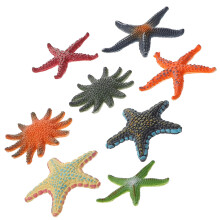 Raindrops 8pcs Sea Star Figurine For Childrens Room And Kindergarten