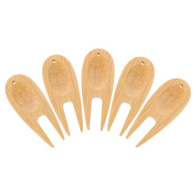 Worgeous 5pcs Golf Divot Repair Tool With Fork Head For Lawn Care