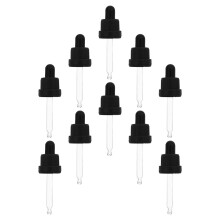 10 Sets Essential Oil Pipette Dropper Bottle Cap Accessory