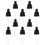 10 Sets Essential Oil Pipette Dropper Bottle Cap Accessory 6