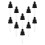 10 Sets Essential Oil Pipette Dropper Bottle Cap Accessory 7