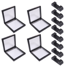 Display Box Travel Storage Case For Jewelry Clear Floating Frame