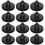 Clutch Pedal Pad Black Rubber 12pcs Set 7