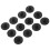 Clutch Pedal Pad Black Rubber 12pcs Set 11