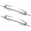 2pcs Stainless Steel Rotating Chicken Forks For Oven Roasting 5