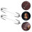 2pcs Stainless Steel Rotating Chicken Forks For Oven Roasting 8