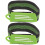 Cycling Leg Straps Adjustable Elastic Bands Green 2pcs 10