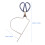 Pottery Ceramic Tool Glaze Plier Stainless Steel 1pack 2