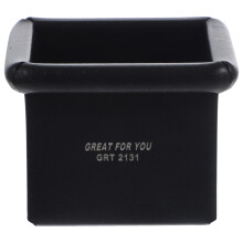 Durable Black Aluminum Mini Toast Pan Nonstick Kitchen Bread Mold
