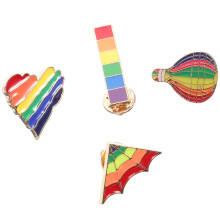 Zinc Alloy Pins Assorted Color Adorable Design For Decor 4pcs