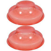 2 Pcs Detector Protective Cover Smoking Reusable Alarm Dust