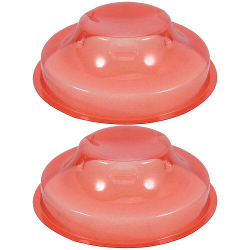 2 Pcs Detector Protective Cover Smoking Reusable Alarm Dust