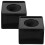 Black Microphone Flag Cube For Interviews  2pack 11