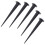 Raindrops 5pcs Solar Light Stakes Ground Spikes Replacement 11